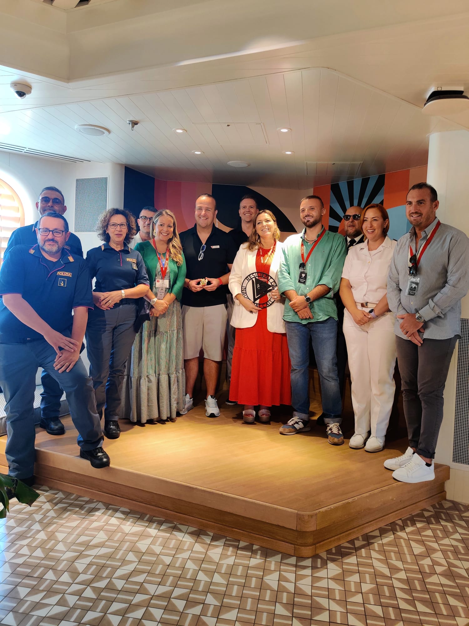 A Historic First Call: Welcoming the Resilient Lady at Catania Cruise Terminal