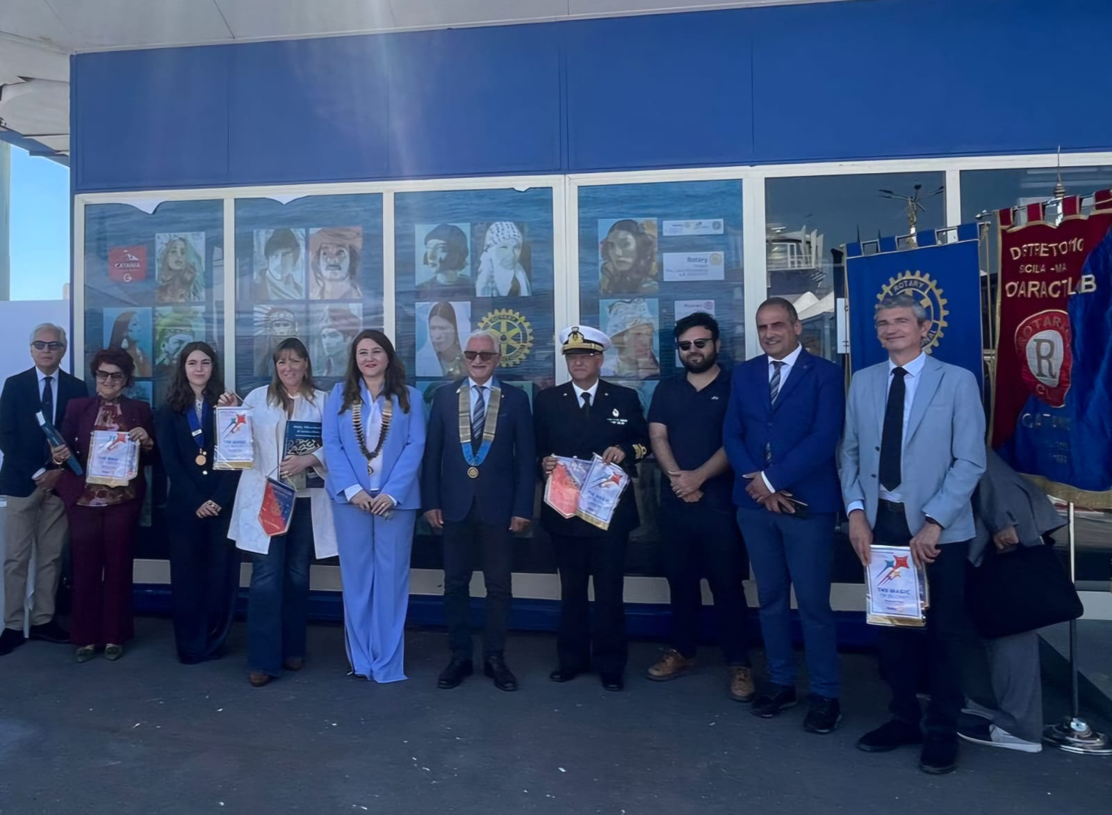 Catania Cruise Port Unveils Symbol of Peace: A Tribute to Unity and Hospitality